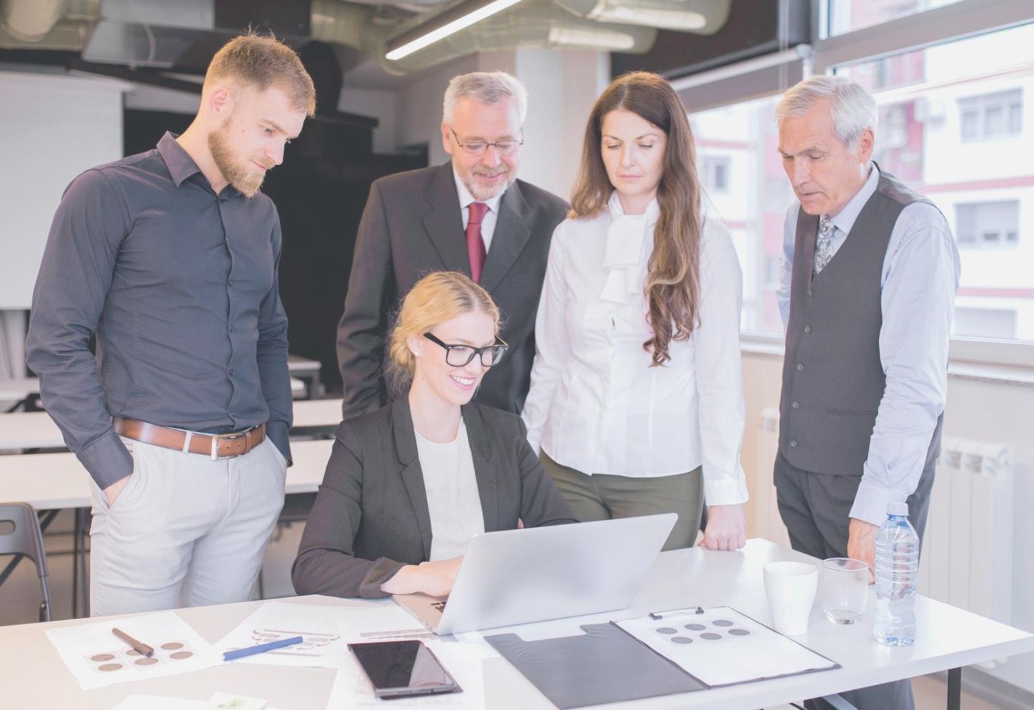 Strategic financial planning session with budget analysis tools and documentation